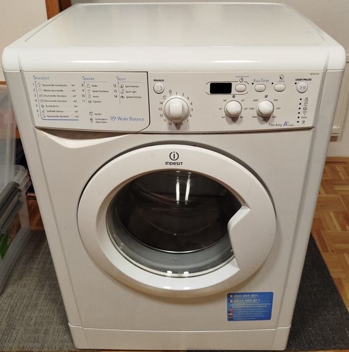 Pralni stroj Indesit IWD6165