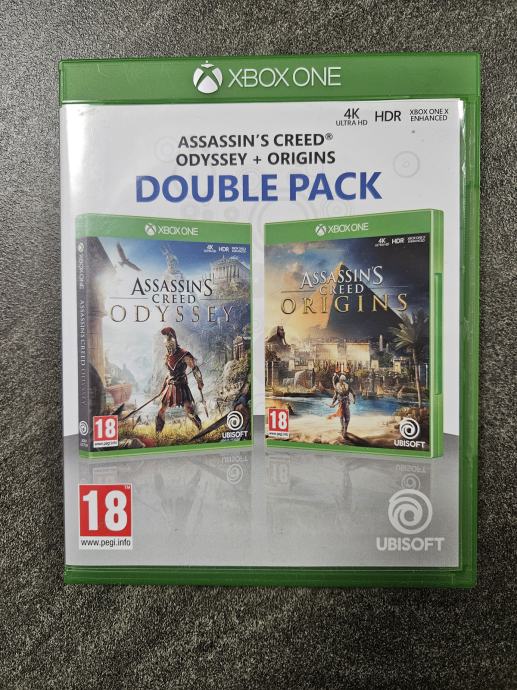 Assassin's Creed Odyssey + Origins (double pack) za Xbox one