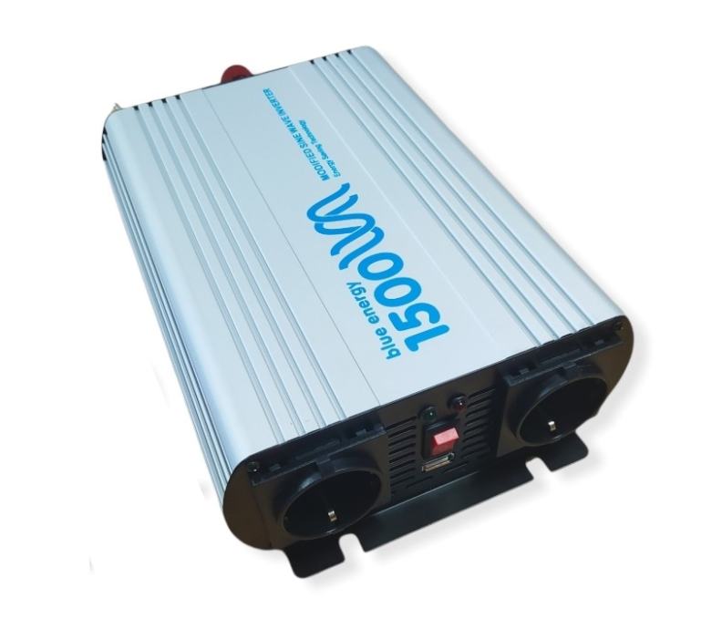 RAZSMERNIK INVERTER BLUE ENERGY WNN-1500/12, ČISTI SINUS