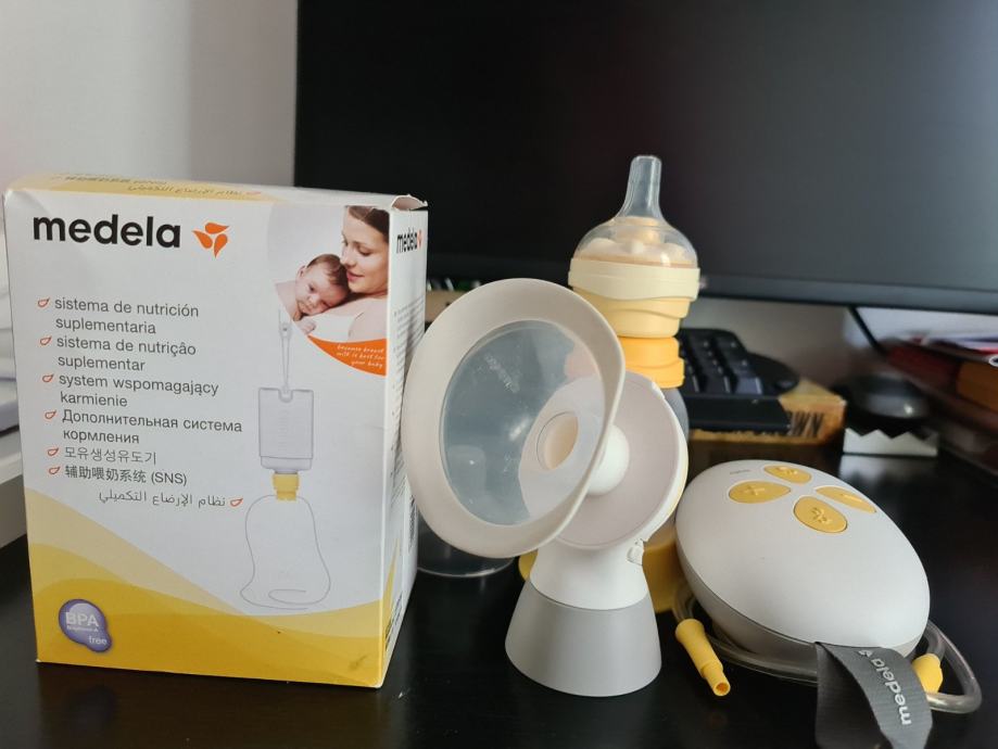 medela elektricna prsno crpalka Solo