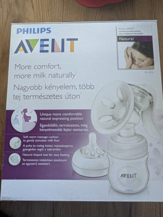 Philips AVENT ročna prsna črpalka