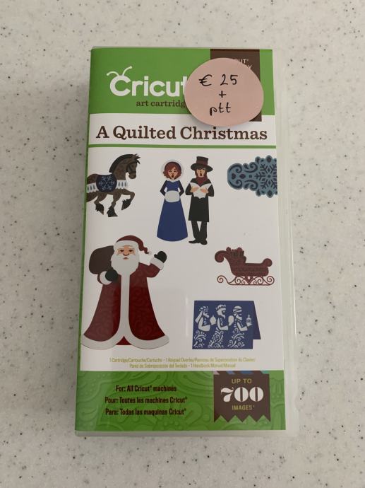 Cricut rezalna kartuša - A Quilted Christmas