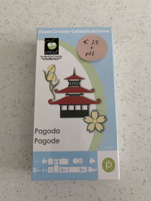 Cricut rezalna kartuša - Pagoda