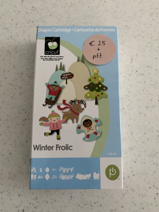 Cricut rezalna kartuša - Winter Frolic