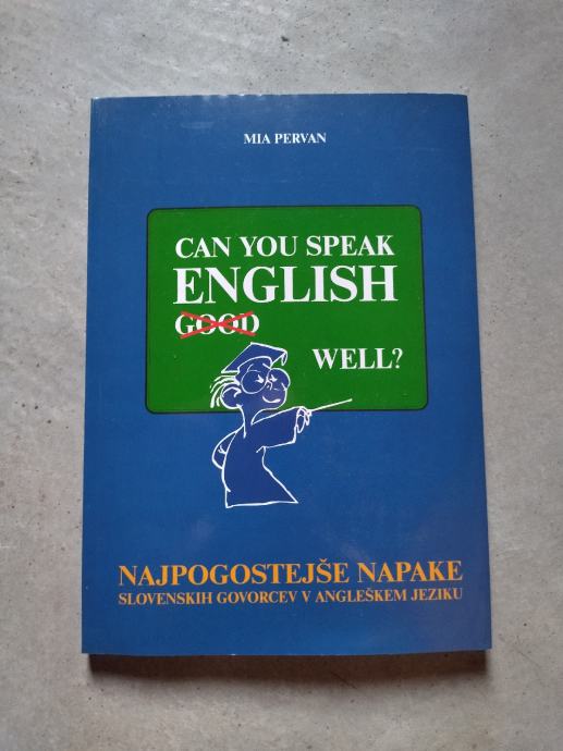 Can you speak english - najpogostejše napake