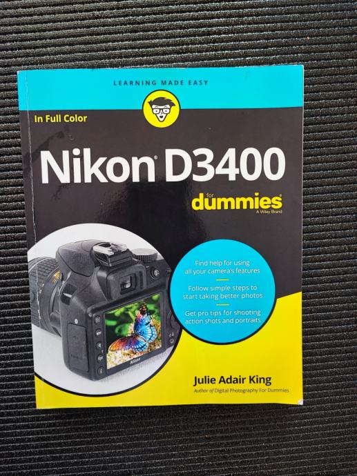 Knjiga Nikon D3400 for dummies