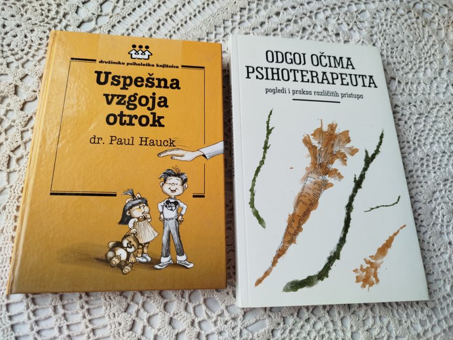 Knjiga Uspešna vzgoja otrok in knjiga Odgoj očima psihoterapeuta