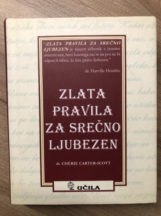 Knjiga Zlata pravila za srečno ljubezen (osebna rast)