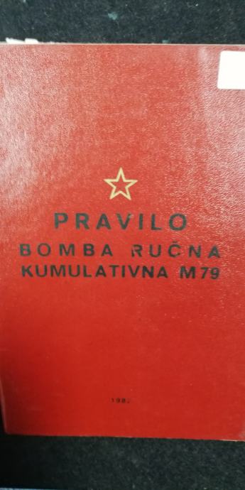 PRAVILO BOMBA ROČNA M79