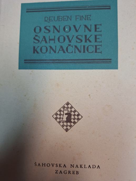 REUBEN FINE OSNOVNE ŠAHOVSKE KONAČNICE