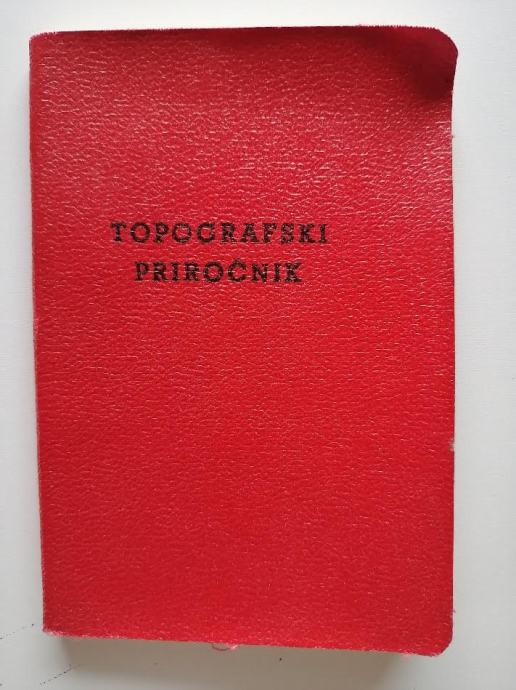 TOPOGRAFSKI PRIROČNIK 4, 1962