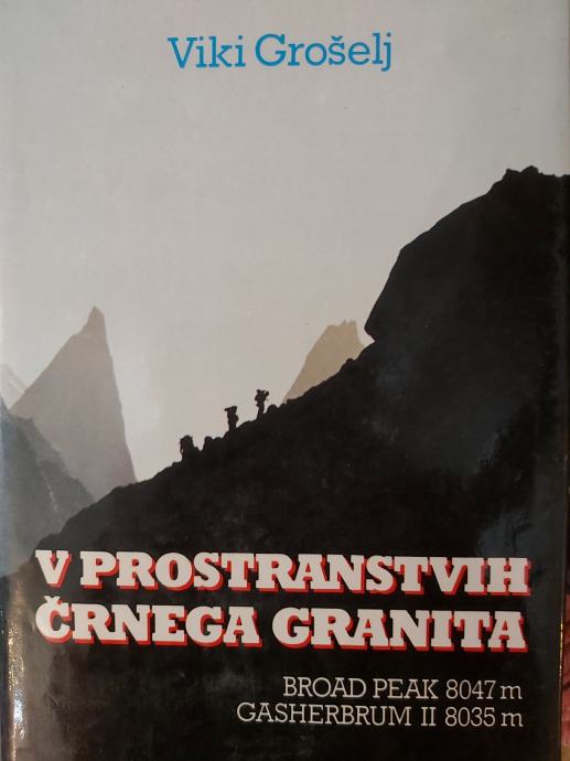 VIKI GROŠELJ, V PROSTRANSTVIH ČRNEGA GRANITA + PODPIS