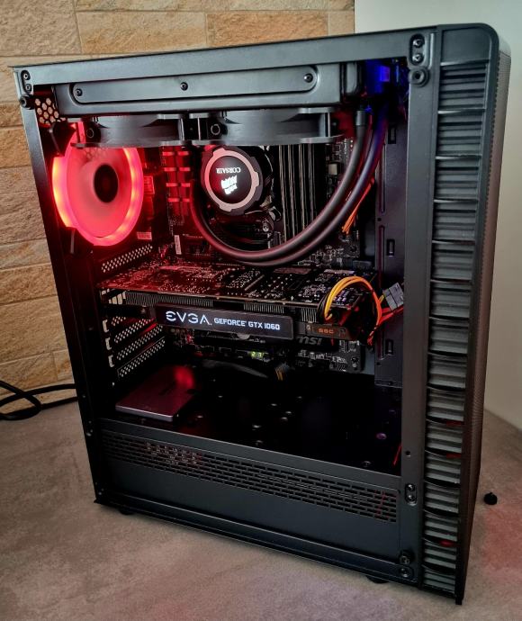 Gaming PC i7 4770K/Geforce 1060 6gb/32Gb RAM/Corsair Hydro vodno hlaje