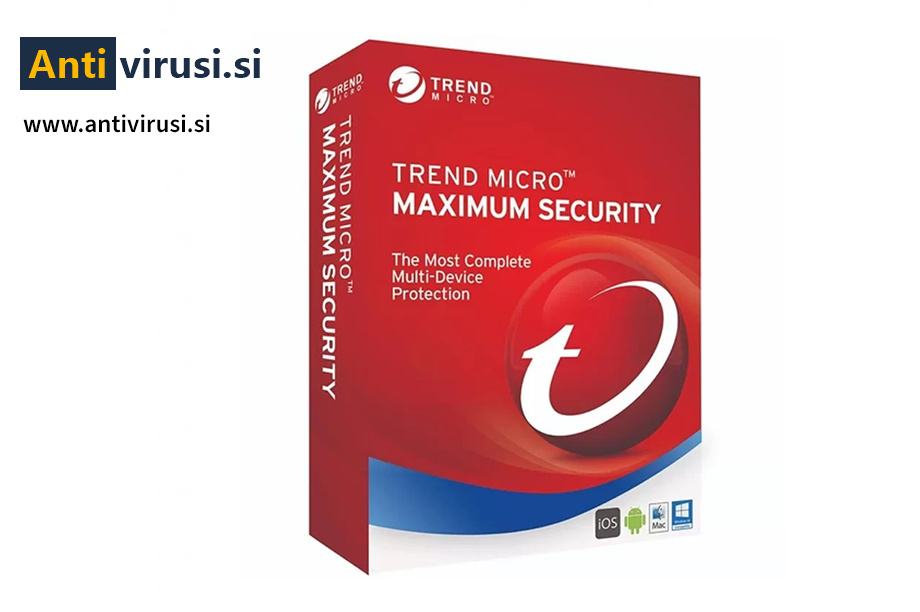 Trend Micro Maximum Security 2023 (1 naprava, 1 leto)