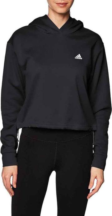 ŽENSKI ADIDAS ŠPORTNI PULOVER ČRN. ŠT. S