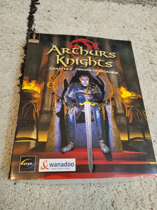 Vintage igra za PC Arthur's knight Big Box