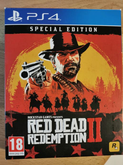 ps4 Red dead redemption 2 special edition