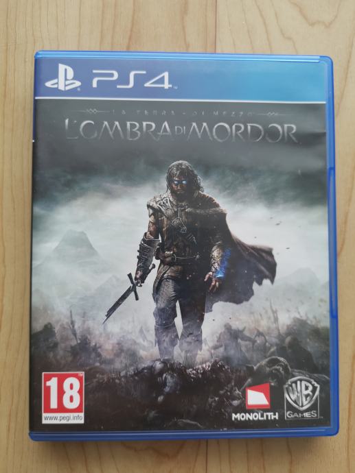 SHADOW OF MORDOR PS4