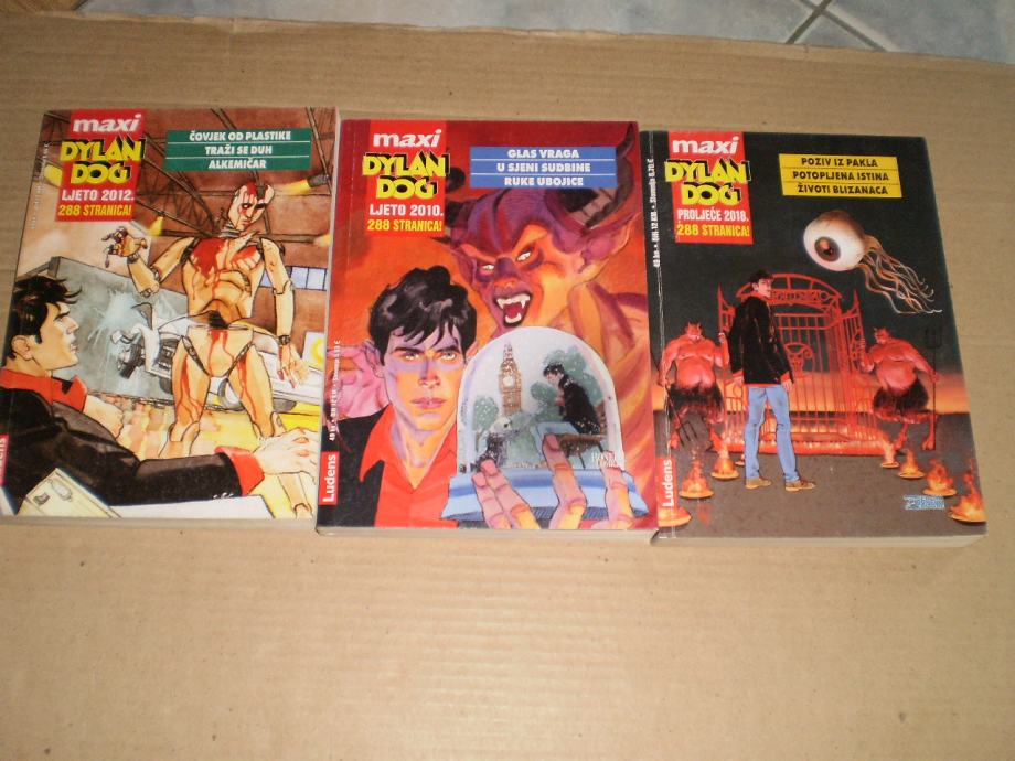 Dylan Dog,Maxi,Ludens,7 stripov