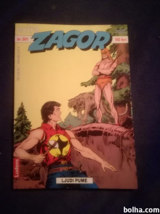 Zagor extra broj 301-ljudi pume