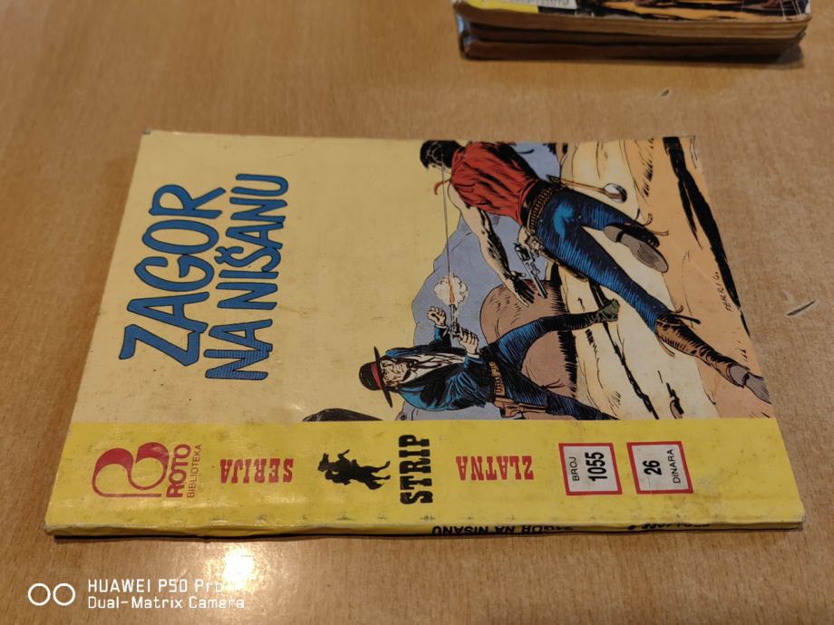 Zlatna serija št,1055 - Zagor / Zagor na nišanu