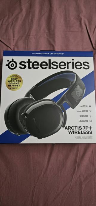 Steelseries slušalke ARCTIS 7P+ WIRELESS