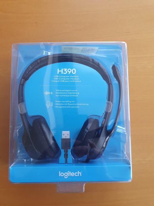 USB računalniške slušalke logitech