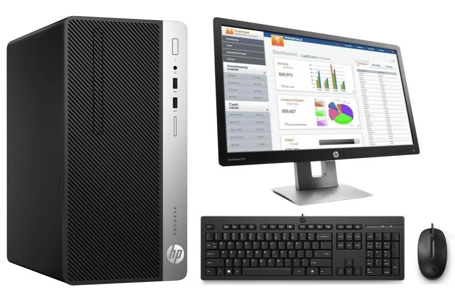 HP Home office komplet i5 7.gen/16GB/SSD+HDD/GT730/WIN11