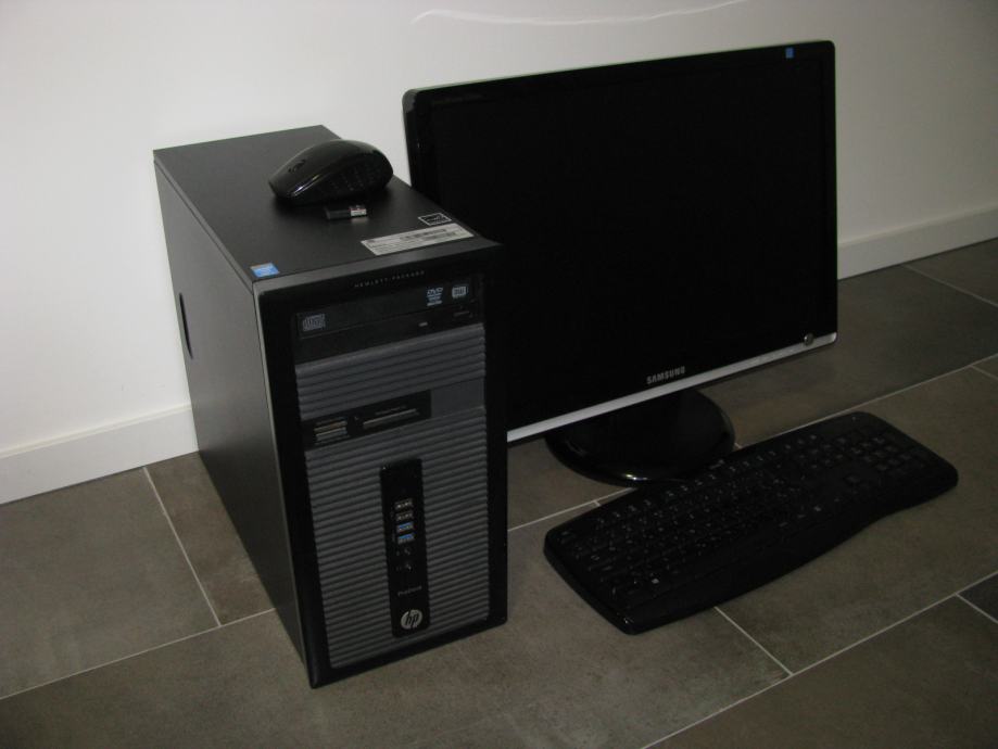 HP Prodesk (i7, 450 GB HDD+SSD, 8GB ram, DVDRW...) + SyncMaster 22"..