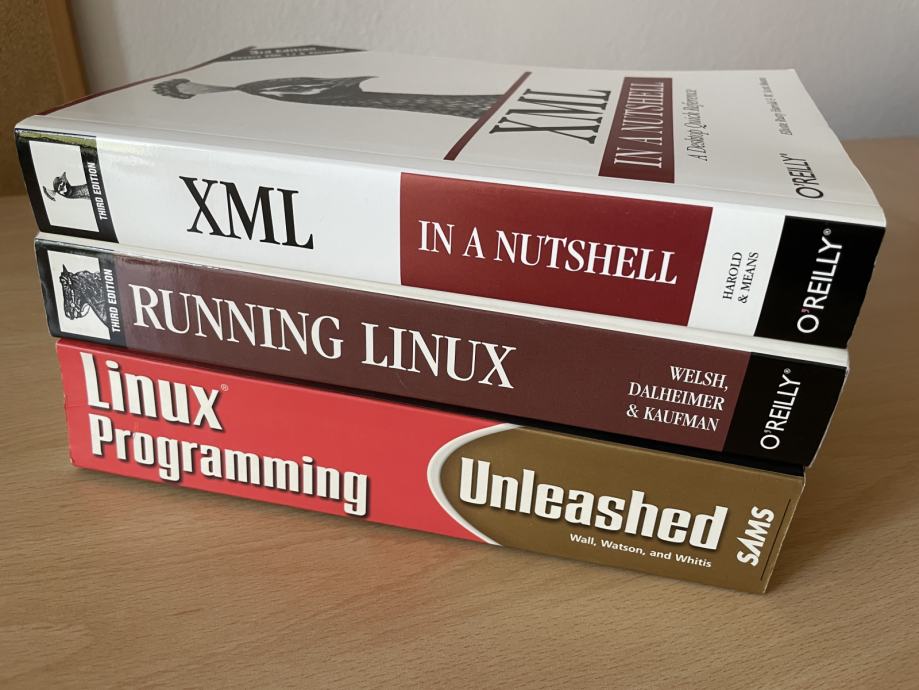 Komplet knjig: Linux in XML