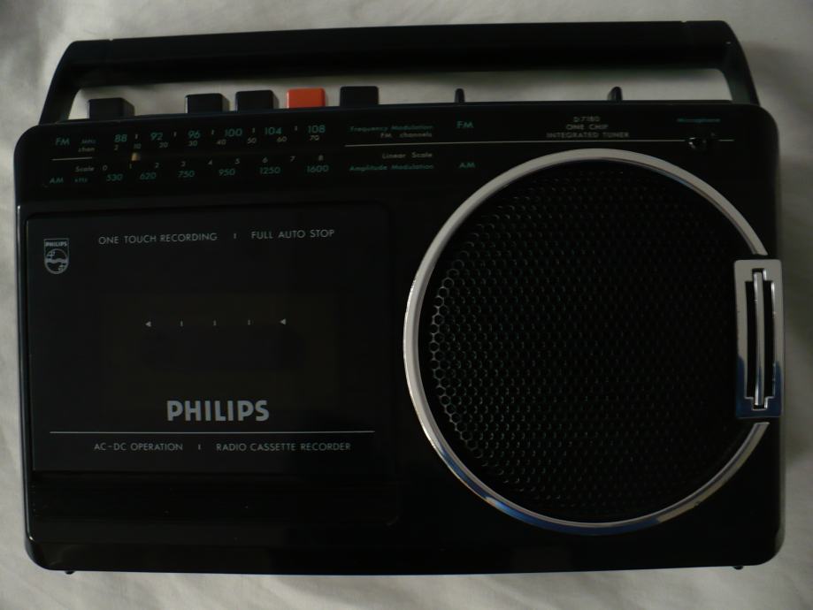 Philips Radio Cassette Recorder