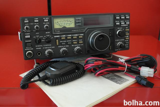 ICOM IC 751A 100w kratkovalovna radioamaterska postaja
