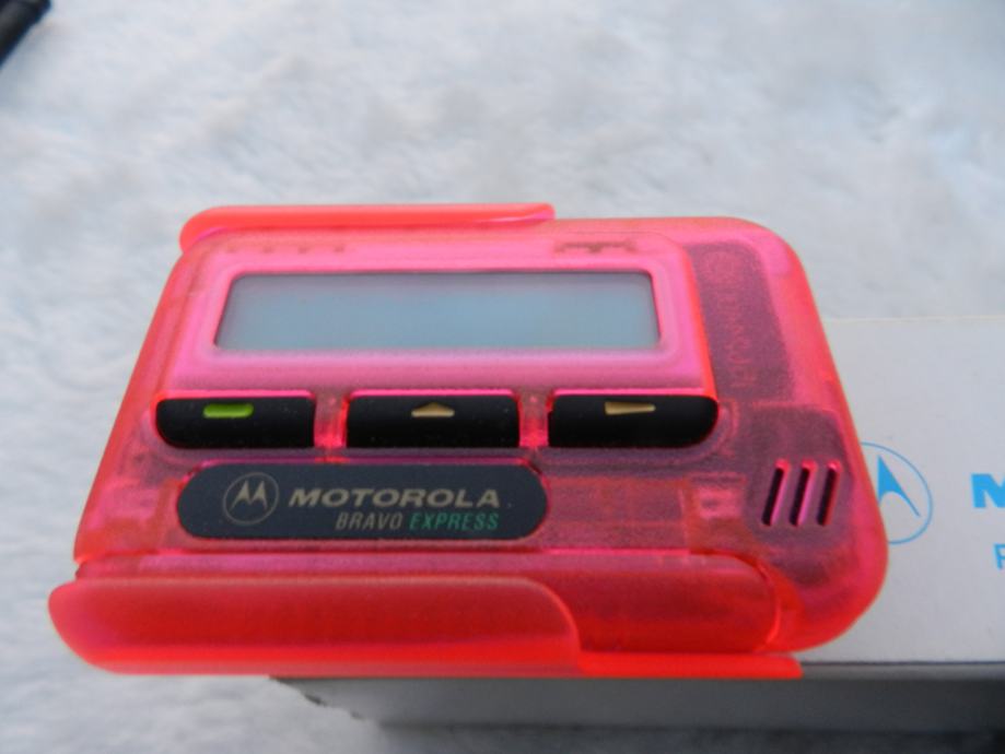 MOTOROLA BRAVO PAGER,NOV