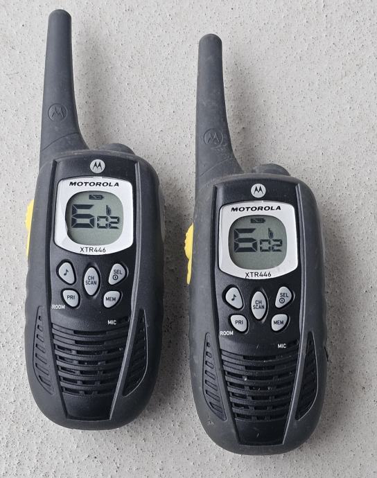 Motorola Walkie Talkie Business XTR446 Delujoče Brez polca  Baterije n