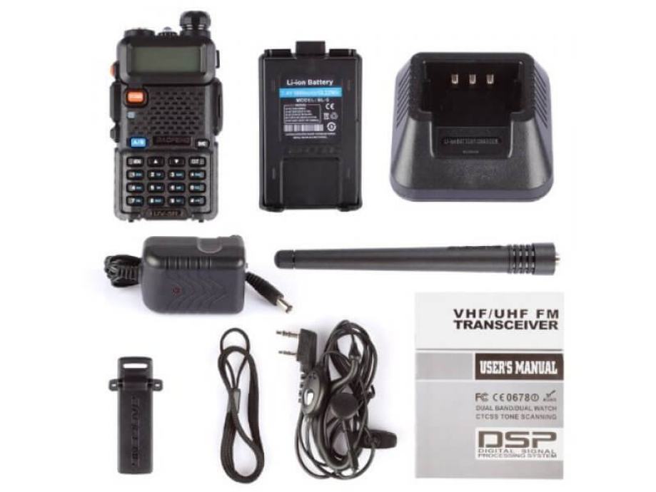 Radijska Uhf Vhf Postaja Walkie Talkie Baofeng Uv