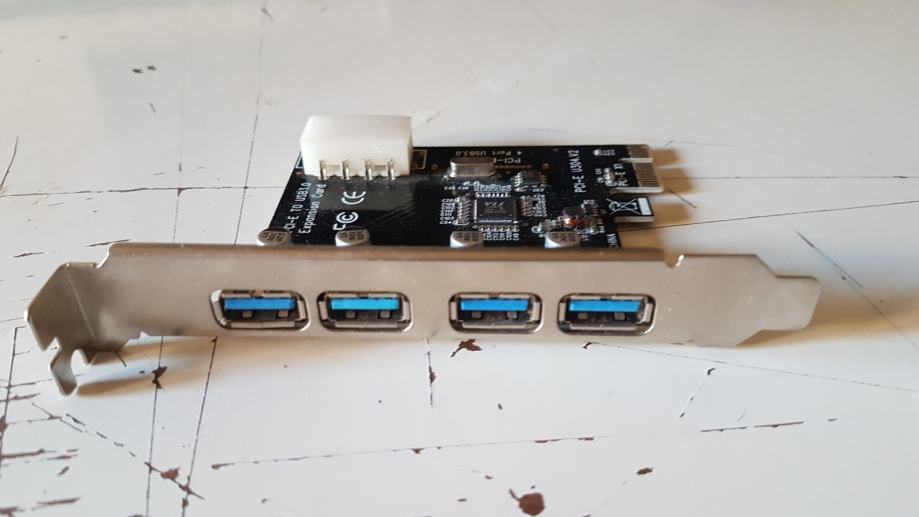 usb 3.0 pci-e razširitvena kartica