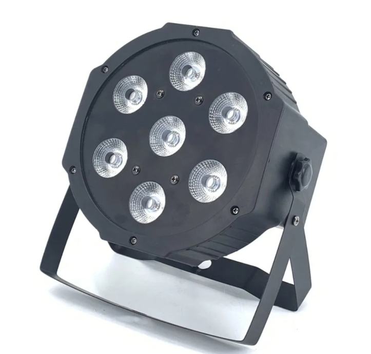 LED PAR RGBW 7x12w DMX kontrola 4v1 ledic luč