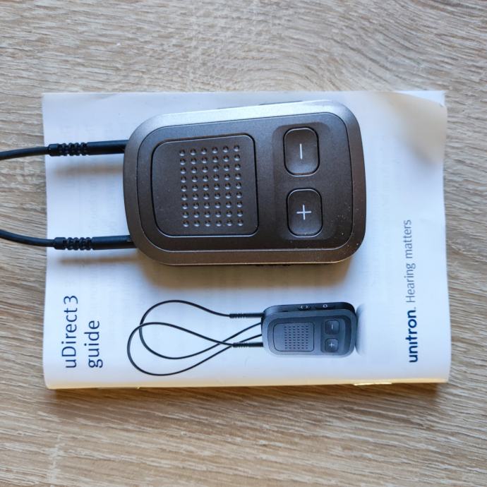 Bluetooth vmesnik uDurect 3 za slušne aparate.