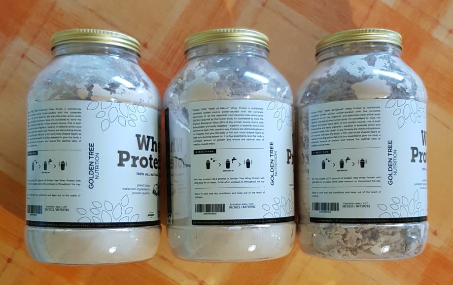 3x Golden Tree Whey proteini (okus čokolada) + 2 vadbena programa