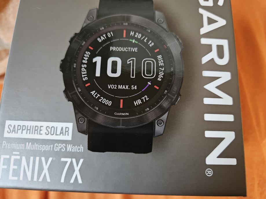 Garmin FENIX 7X SAPPHIRE SOLAR