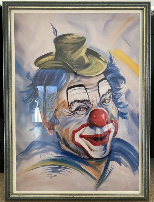 UOKVIRJEN PLAKAT DIDIER IOCULANO "LE CLOWN"