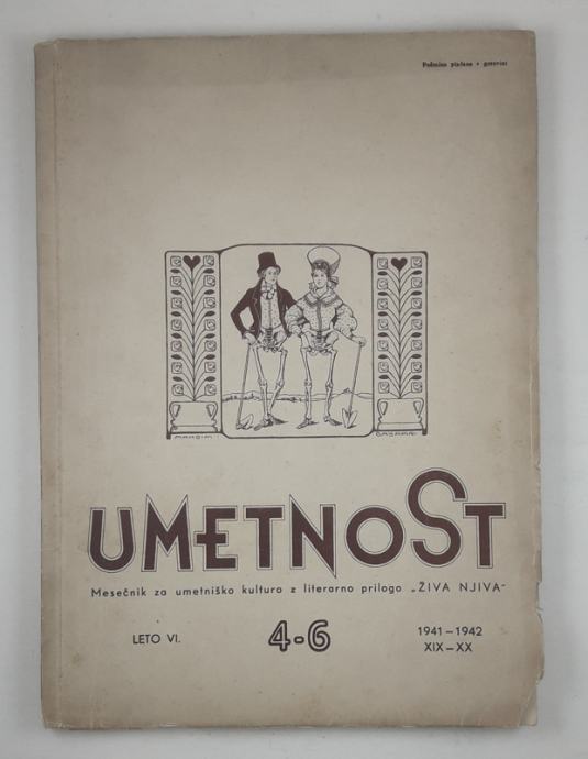 UMETNOST, revija za umetniško kulturo z literarno prilogo Živa njiva