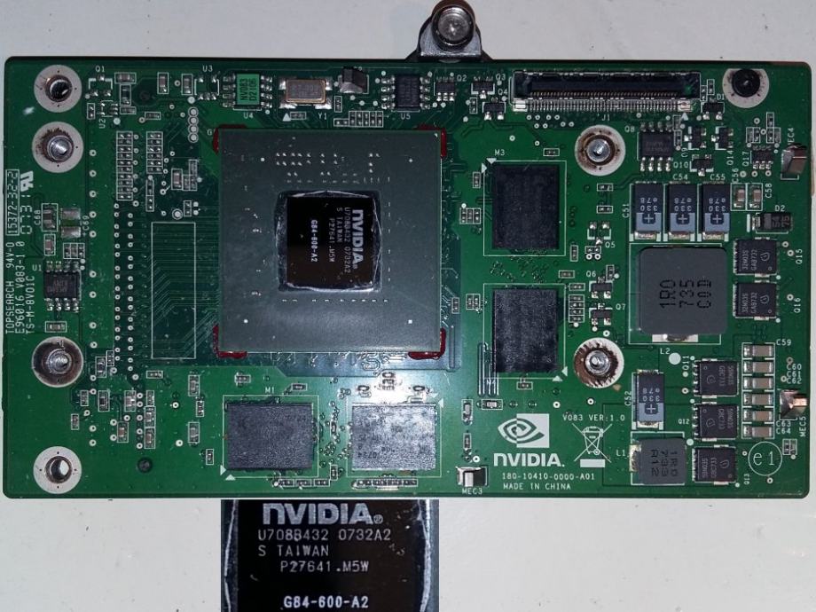 Graf. kartica nVidia GeForce 8600M GT (NB8P-GS), 256MB, za prenosnika