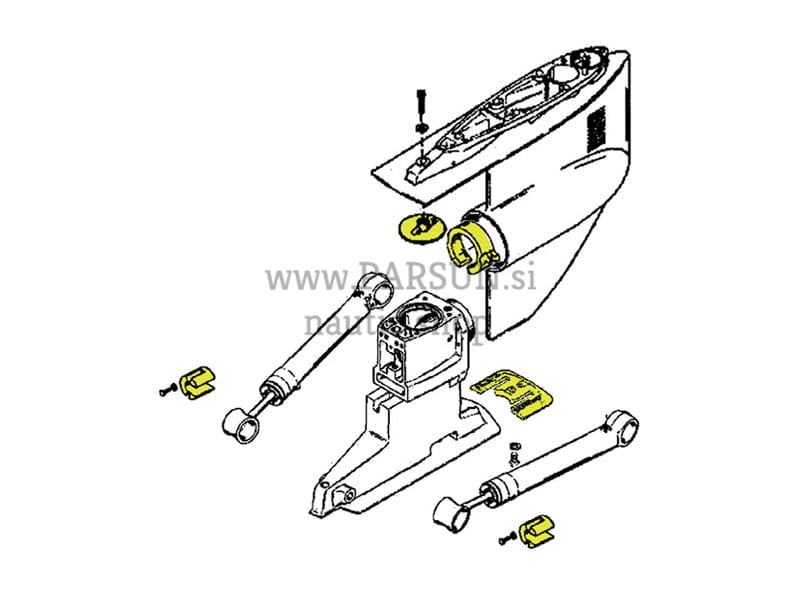 ANODA KIT SET za motor MERCRUISER Bravo One, iz Aluminija !