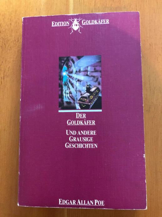 Der Goldkäfer und andere grausige geschichten- Edgar Allan Poe -nemško