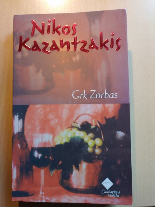 Grk Zorbas, žepnica, Nikos Kazantzakis