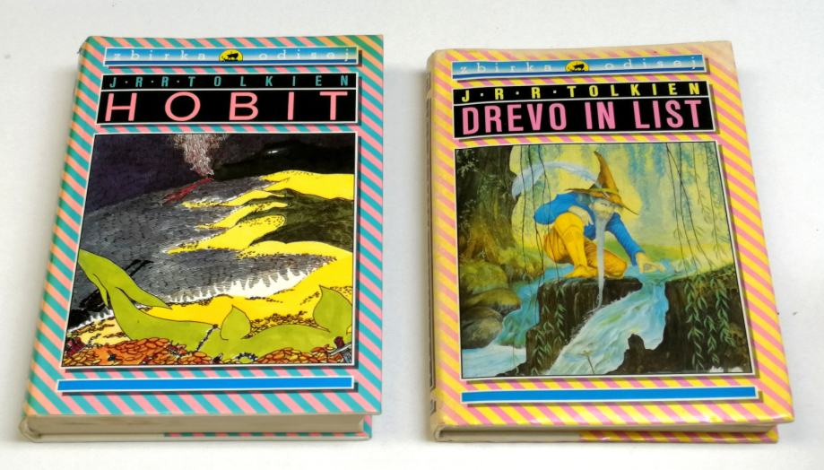 HOBIT, DREVO IN LIST - J. R. R. Tolkien - 50€ komplet.