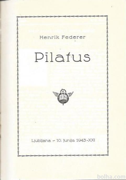 Pilatus / Henrik Federer