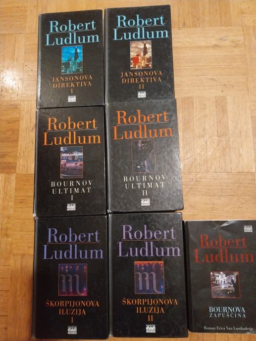 ROBERT LUDLUM-KOMPLET 7 KNJIG. TV.