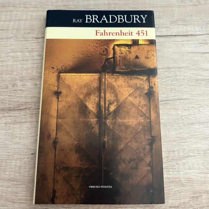 Roman FAHRENHEIT 451, Ray Bradbury - NOVO prodam